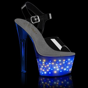 LED Izzo platform 18 cm ECHOLITE-708 rúdtánc platform szandal