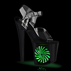 LED Izzo platform 19 cm PINWHEEL rúdtánc high heels