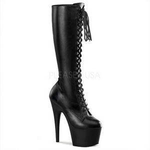 Matt 18 cm ADORE-2023 női füzös csizma magassarkű
