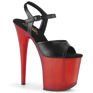 Műbőr 20 cm FLAMINGO-809T pleaser cipők a magassarkű