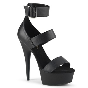 Műbőr platform 15 cm DELIGHT-629 pleaser magassarkú cipő