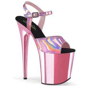 Pink 20 cm FLAMINGO-809HG platform pleaser magassarkú