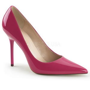 Pink Lakk 10 cm CLASSIQUE-20 Körömcipők Tűsarkú Cipő