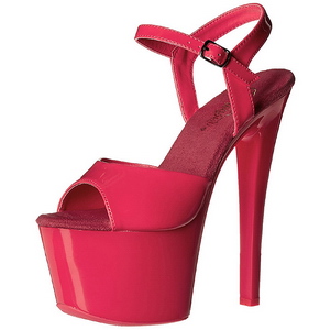 Rozsaszin Neon 18 cm Pleaser SKY-309UV Platform Magassarkú