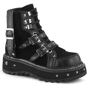 Vegan 3 cm LILITH-278 DemoniaCult Bokacsizma Platform