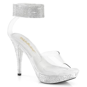 Átlátszó 11,5 cm ELEGANT-442 fabulicious fitness verseny cipő magassarkú