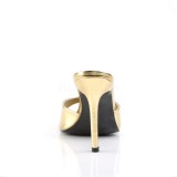 Arany 10 cm CLASSIQUE-01 alacsony sarkú női papucs
