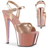 Arany krom platform 18 cm SKY-309TTG pleaser magassarkú