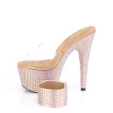 Arany strass 18 cm BEJEWELED-712RS pleaser magassarkú boka mandzsetta