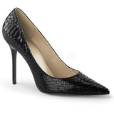 Bőr 10 cm CLASSIQUE-20SP nagy méretek stilettos cipők