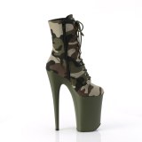 Camoflash 23 cm INFI-CAM1 pleaser extrém magas bokacsizma platform