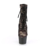 Camoflash vászon 18 cm ADORE-1020CM pleaser bokacsizma platform