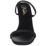 Fekete 11,5 cm Fabulicious GALA-02 Papucs Női Cipők