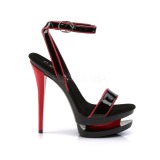 Fekete 15 cm BLONDIE-631-2 női cipők magassarkű