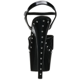 Fekete 18 cm Pleaser ADORE-709LS Magassarkú Platform