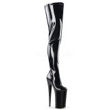 Fekete 25 cm BEYOND-4000 Platform Combcsizma