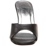 Fekete 8,5 cm Fabulicious ROMANCE-301-2 Papucs Női Cipők