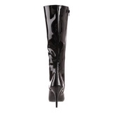 Fekete Lakk 10,5 cm VANITY-2020 Női Csizma a Férfi