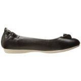 Fekete OLIVE-08 Balerina lapos sarkú női cipők
