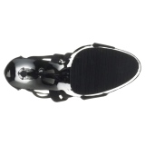 Fekete rugalmas szalag 15 cm DELIGHT-669 pleaser cipők magassarkú