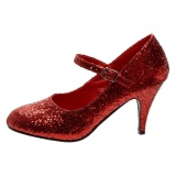 Glitter mary jane körömcipők 8 cm DOROTHY csokornyakkendő hercegnő cipők