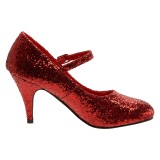 Glitter mary jane körömcipők 8 cm DOROTHY csokornyakkendő hercegnő cipők