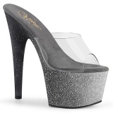 Glitter platform 18 cm ADORE-701OMBRE rúdtánc papucs platform
