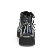 Hologram 5 cm DEMONIA EMILY-315 Gótikus Bokacsizma Csatos