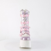 Hologram 9 cm ASHES-120 cyberpunk csizma platformos