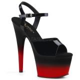 Kettős Színű 18 cm ADORE-709BR-H platform cipők a magassarkú