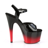 Kettős Színű 18 cm ADORE-709BR-H platform cipők a magassarkú