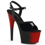 Kettős Színű 18 cm ADORE-709BR platform cipők a magassarkú