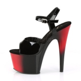 Kettős Színű 18 cm ADORE-709BR platform cipők a magassarkú
