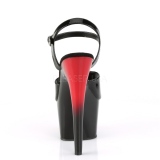 Kettős Színű 18 cm ADORE-709BR platform cipők a magassarkú
