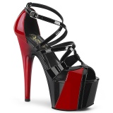 Kettős Színű 18 cm ADORE-764 platform cipők a magassarkú
