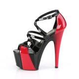 Kettős Színű 18 cm ADORE-764 platform cipők a magassarkú