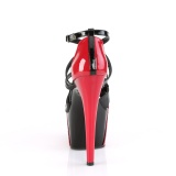Kettős Színű 18 cm ADORE-764 platform cipők a magassarkú