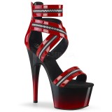 Kettős Színű 18 cm ADORE-766 platform cipők a magassarkú