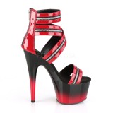 Kettős Színű 18 cm ADORE-766 platform cipők a magassarkú