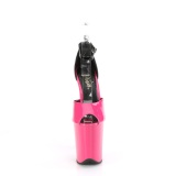 Lakkbőr 20 cm FLAMINGO-868 pink pleaser cipők a magassarkú