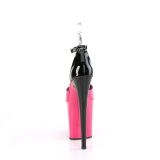 Lakkbőr 20 cm FLAMINGO-868 pink pleaser cipők a magassarkú