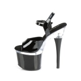 Lakkbőr platform 18 cm ESTEEM-709 pleaser magassarkú cipő