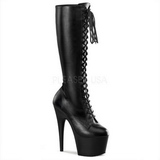 Matt 18 cm ADORE-2023 női füzös csizma magassarkű