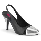 Műbőr 10 cm DREAM-405 transzvesztita magassarkú cipő