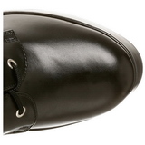 Műbőr 13 cm ELECTRA-2042 női csatos csizma magassarkú
