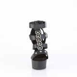 Műbőr 15 cm CAPTIVA-658 pleaser gladiátor szandál magassarkú platform