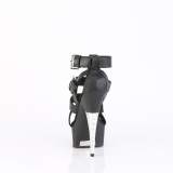 Műbőr 15 cm CAPTIVA-658 pleaser gladiátor szandál magassarkú platform