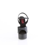 Műbőr 15 cm GLEAM-609 Platform cipők a magassarkú
