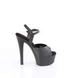 Műbőr 15 cm GLEAM-609 Platform cipők a magassarkú