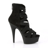 Műbőr 15 cm Pleaser DELIGHT-600-24 platform szandál